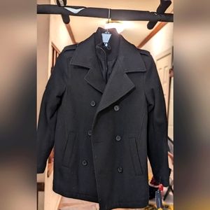 Boys Tommy Hilfiger Peacoat.Navy blue size 12-14. Brand new!